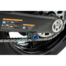 ROLKI WAHACZA PUIG M8 PRO (BMW S1000 / HONDA / KAWASAKI / SUZUKI) NIEBIESKIE