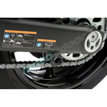 ROLKI WAHACZA PUIG M8 PRO (BMW S1000 / HONDA / KAWASAKI / SUZUKI) CZARNE