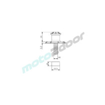 ROLKI WAHACZA PUIG M8 PRO (BMW S1000 / HONDA / KAWASAKI / SUZUKI) CZERWONE