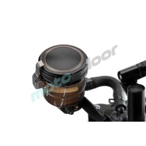 POKRYWA ZBIORNICZKA PŁYNU HAMULCOWEGO PUIG (KAWASAKI / SUZUKI GSXR) SREBRNA