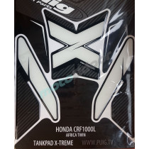 TANKPAD PUIG EXTREME DO HONDA CRF1000L AFRICA TWIN 16-19 (TRZYCZĘŚCIOWY) CARBON