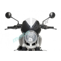 SZYBA OWIEWKA PUIG DO BMW R NINE T SCRAMBLER 16-20 (RETROVISION) CZARNY/ PRZEZROCZYSTE
