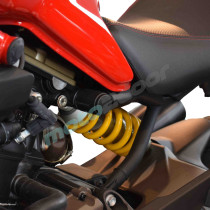 ZAŚLEPKI RAMY PUIG DO DUCATI MONSTER 821 / 1200 / S CZARNE