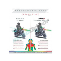 SZYBA OWIEWKA PUIG DO YAMAHA MT-07 18-20 (TOURING) NIEBIESKA