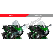 SZYBA SPORTOWA PUIG DO KAWASAKI H2 SX 18-21 LEKKO PRZYCIEMNIONA