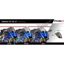 SZYBA SPORTOWA PUIG DO YAMAHA YZF R6 17-23 MOCNO PRZYCIEMNIONA