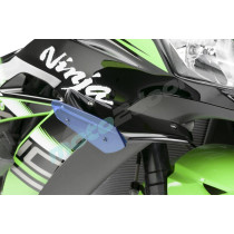 BOCZNE SPOILERY DOCISKOWE DO KAWASAKI ZX-10R 16-20 NIEBIESKIE