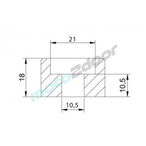 ADAPTER LUSTEREK PUIG HI-TECH IV / TRACKER (9990N, LEWY LUB PRAWY)