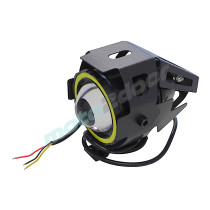 HALOGENY LED Z RINGIEM UNIWERSALNE Z PRZEŁĄCZNIKIEM KOMPLET 2SZT.