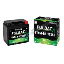 AKUMULATOR ŻELOWY BEZOBSŁUGOWY FULBAT FTX5L-BS / FTZ6S