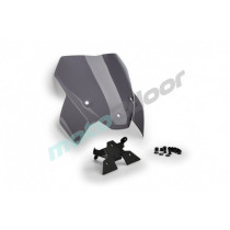 SZYBA SPORTOWA NOWEJ GENERACJI PUIG DO BMW S1000R 21+WSPORNIKI MOCNO PRZYCIEMNIONA