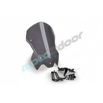 SZYBA TURYSTYCZNA NOWEJ GENERACJI PUIG DO  BMW S1000R 21-24+ WSPORNIKI MOCNO PRZYCIEMNIONA