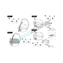 KUFER Z PŁYTĄ MONTAŻOWĄ SHAD SH34 CZARNY/CARBON 34L 42X31X43