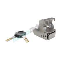 KOMPLETNY ZAMEK DO KUFRA Z KLUCZEM I ZATRZASKIEM