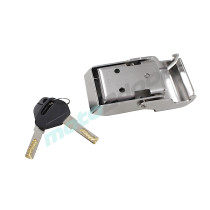 KOMPLETNY ZAMEK DO KUFRA Z KLUCZEM I ZATRZASKIEM