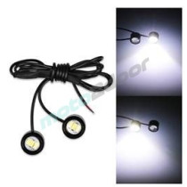 MINI LAMPKA DOŚWIETLAJĄCE LED 12V BIAŁE ŚWIATŁO