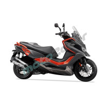 MOTOCYKL KYMCO DTX125 ABS POMARAŃCZOWY/CZARNY 2023 SK25SC NH294FAB