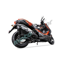 MOTOCYKL KYMCO DTX125 ABS POMARAŃCZOWY/CZARNY 2023 SK25SC NH294FAB