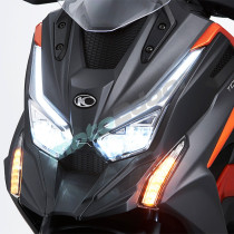 MOTOCYKL KYMCO DTX125 ABS POMARAŃCZOWY/CZARNY 2023 SK25SC NH294FAB