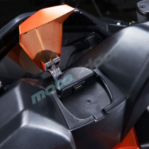 MOTOCYKL KYMCO DTX125 ABS POMARAŃCZOWY/CZARNY 2023 SK25SC NH294FAB