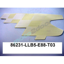 NAKLEJKA OBUDOWY 2 LEWA KYMCO SUPER 9