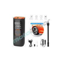 MINI KOMPRESOR POWIETRZA (POMPKA) DO ROWERU SKUTERA MOTOCYKLA SAMOCHODU 160 PSI