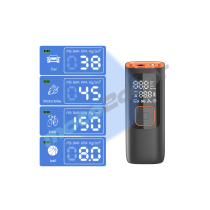 MINI KOMPRESOR POWIETRZA (POMPKA) DO ROWERU SKUTERA MOTOCYKLA SAMOCHODU 160 PSI