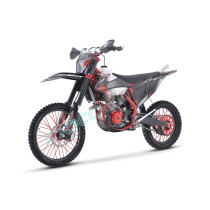 MOTOCYKL CROSS ZUUMAV K8 NC300 CZERWONO/CZARNY 2023