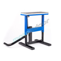 STOJAK PODNOŚNIK MOTOCYKLOWY + GUMA HLP CROSS ENDURO NIEBIESKI