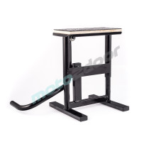 STOJAK PODNOŚNIK MOTOCYKLOWY + GUMA HLP CROSS ENDURO CZARNY