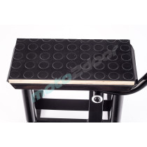 STOJAK PODNOŚNIK MOTOCYKLOWY + GUMA HLP CROSS ENDURO CZARNY