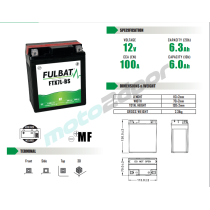 AKUMULATOR BEZOBSŁUGOWY FULBAT FTX7L-BS