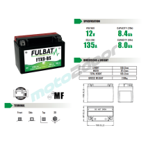AKUMULATOR BEZOBSŁUGOWY FULBAT FTX9-BS