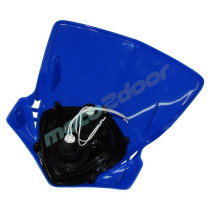 LAMPA PRZEDNIA TUNING NIEBIESKA 2 LAMPY