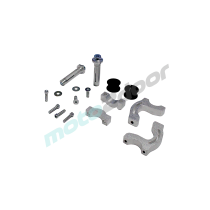 HANDBARY POWER FORCE - CZARNE WZMOCNIONE OSŁONY RĄK, DŁONI ENDUR0 CROSS QUAD- ATV MOCOWANIE 3