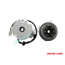 STOJAN ALTERNATORA Z KOŁEM MAGNESOWYM YX140 W063 APOLLO RXF OPEN