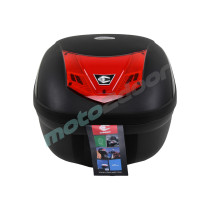 KUFER CENTRALNY COOCASE 28L CZERWONY ODBLASK