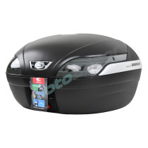 KUFER CENTRALNY COOCASE 48L ŚWIATŁO STOP LED PRZYCIEMNIONY ODBLASK