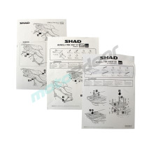 ZESTAW KUFRÓW + STELAŻE SHAD BENELLI TRK 502