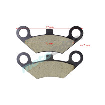 KLOCKI HAMULCOWE TYLNE ATV 250 ST-9E/C