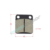 KLOCKI HAMULCOWE QUANTUM ROMET BASHAN ATV YAMAHA