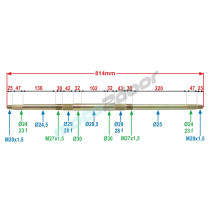 OŚ TYLNA POWER FORCE ATV