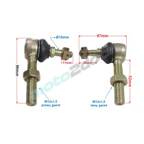 KOŃCÓWKI DRĄŻKA KIEROWNICZEGO POWER FORCE ATV KPL. 2 SZT