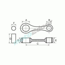 KORBOWÓD TKRJ HONDA MB50 / MT50 (13201-166-310)