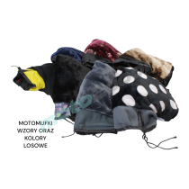 MOTOMUFKI NA KIEROWNICĘ POWER FORCE CZARNE