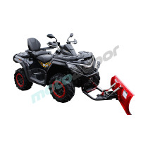 PŁUG ATV 150X40 (CM) CZERWONY QJ MOTOR SFA 1000 SFA 600