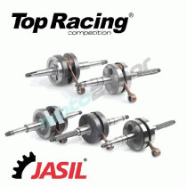 WAŁ KORBOWY TOP RACING EVOLUTION 2T 50 CCM  MALAGUTI F10 MINARELLI LEŻĄCE 10MM