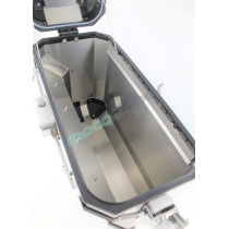 ZESTAW 3 KUFRÓW ALUMINIOWYCH SUZUKI DL650 V STORM (17-22) SREBRNE