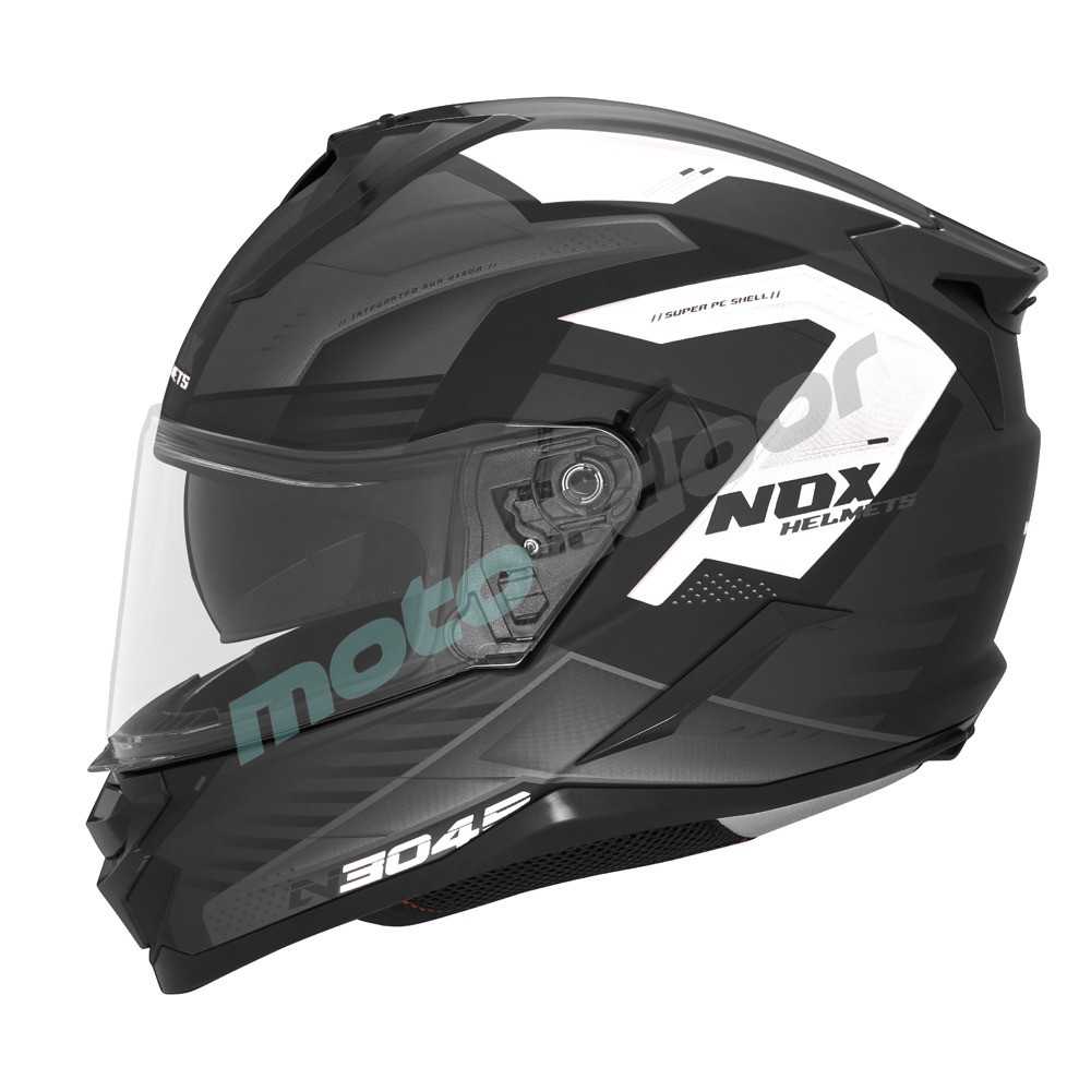 CASQN304SREVONOIRMATJAUNE/XL