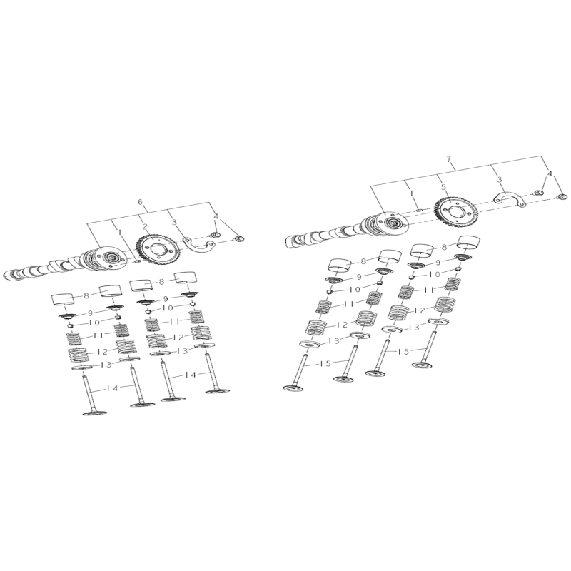 E04 – Zespół mechanizmu zaworowego